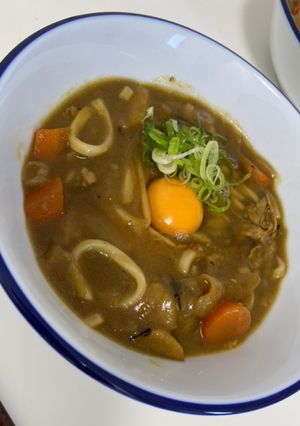 残りカレーでカレーうどん-レシピのメイン写真