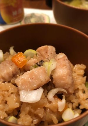 おうちでプロの味、豚と野菜の炊込ご飯。-レシピのメイン写真