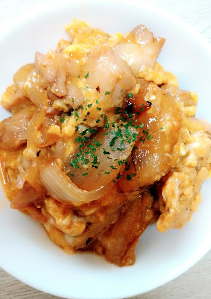 とろとろ半熟卵の親子丼-レシピのメイン写真