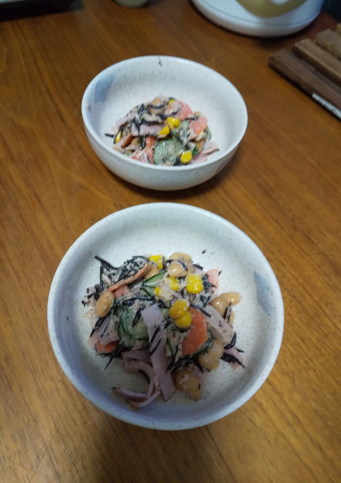 ヒジキと大豆のツナマヨサラダ-レシピのメイン写真