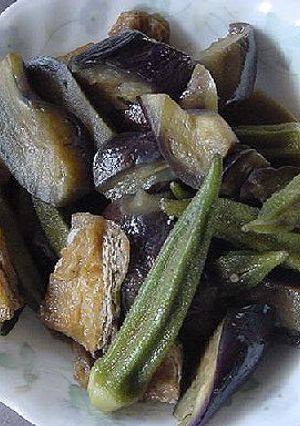 茄子とオクラの煮物-レシピのメイン写真
