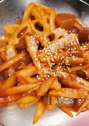 韓国っぽい味付けのきんぴら-レシピのメイン写真