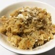 鯛のアラで炊き込みご飯