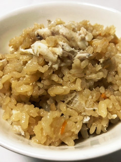 鯛のアラで炊き込みご飯-レシピのメイン写真