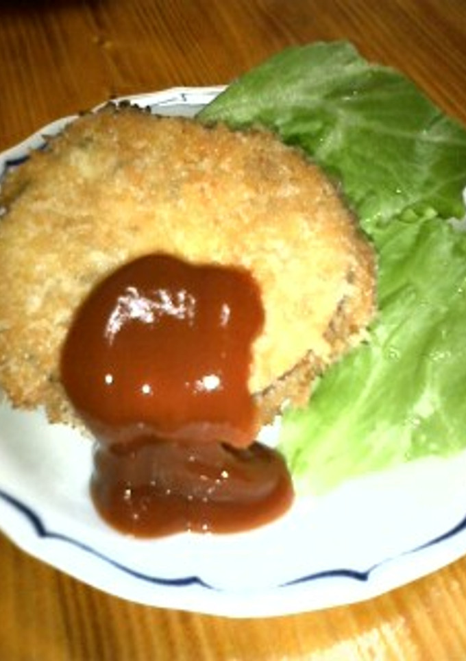 ジューシ～！ナスと挽き肉のはさみ揚げ★-レシピのメイン写真
