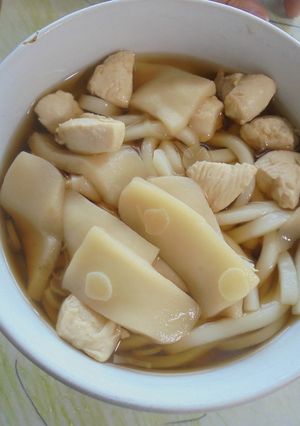 ささみとはんぺんの温うどん-レシピのメイン写真