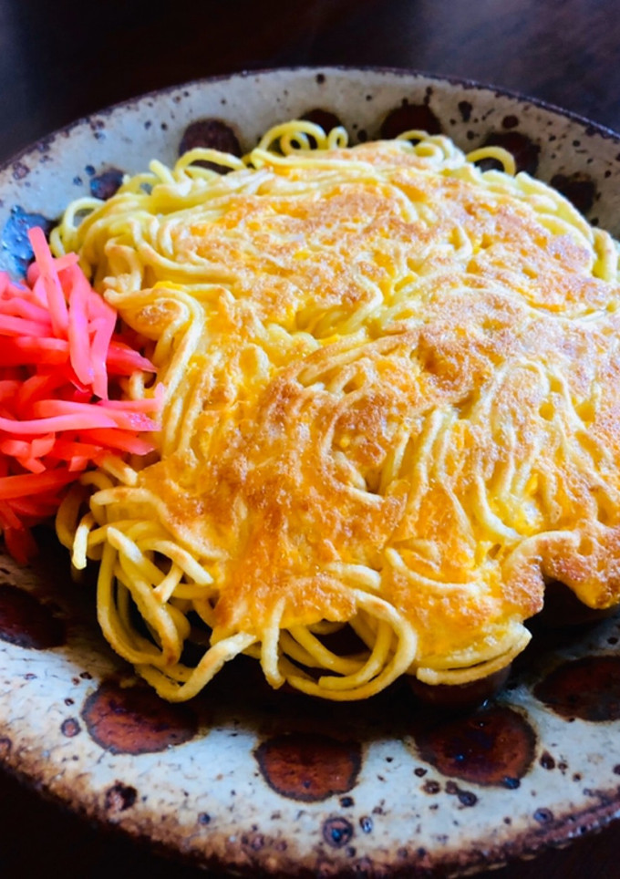 さかさま☆あんかけ焼きそば-レシピのメイン写真