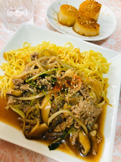 節約&包丁いらず◎簡単あんかけ焼きそば-レシピのメイン写真