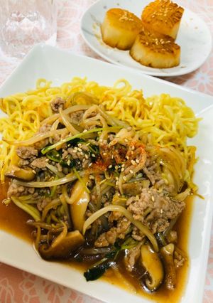 節約&包丁いらず◎簡単あんかけ焼きそば-レシピのメイン写真