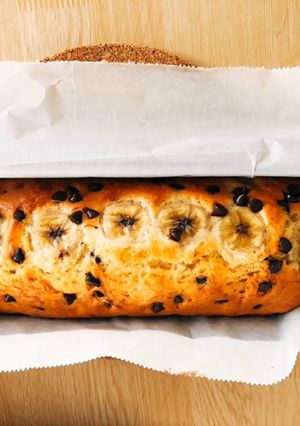 バター不使用◎チョコバナナパウンドケーキ-レシピのメイン写真