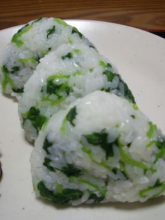 みつばおにぎり-レシピのメイン写真
