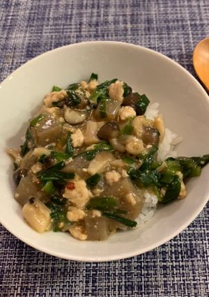 鶏マーボー丼-レシピのメイン写真