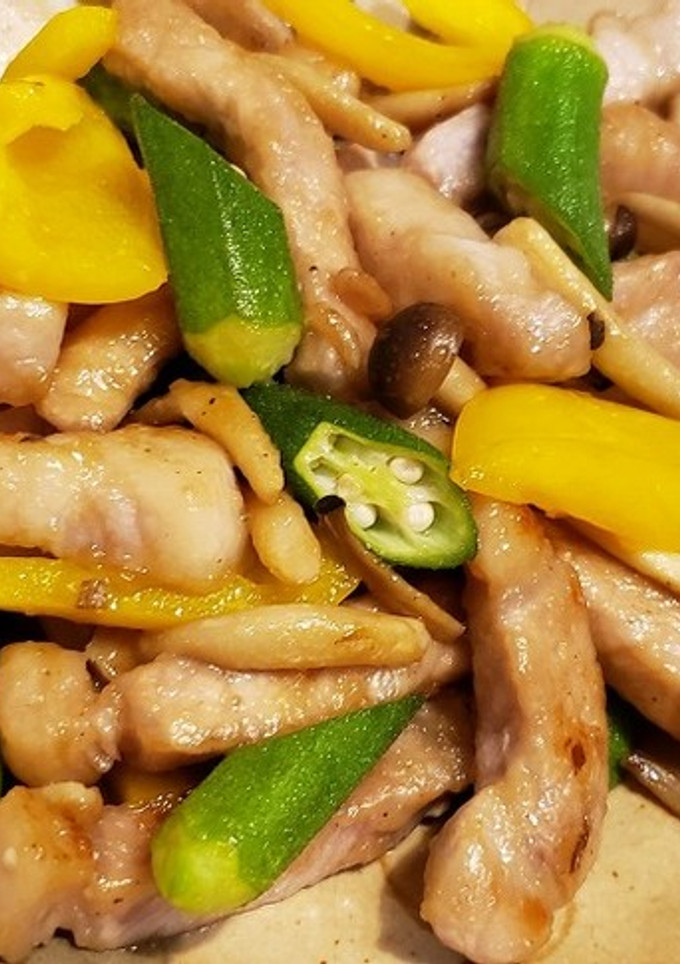 豚肉と3種の野菜のマヨポン炒め-レシピのメイン写真