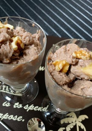 豆腐アイス(チョコプロテインバナナ )-レシピのメイン写真