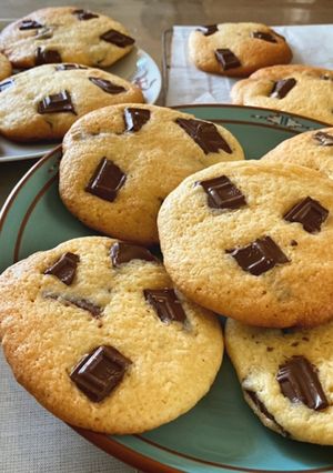 コーヒーのお供に♪BIGチョコクッキー-レシピのメイン写真