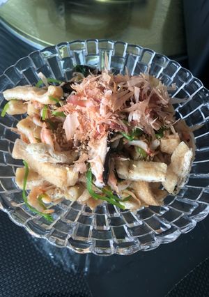 油揚げと椎茸の和え物-レシピのメイン写真