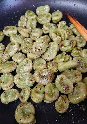 そら豆のソテー-レシピのメイン写真