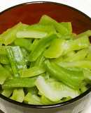 水戻しだけ！山くらげ(茎レタス)の戻し方