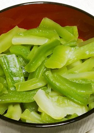 水戻しだけ！山くらげ(茎レタス)の戻し方-レシピのメイン写真