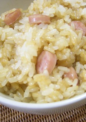 ウィンナー飯-レシピのメイン写真