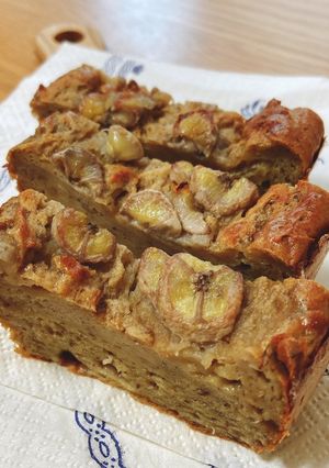 激不味、大失敗！プロテインバナナケーキ-レシピのメイン写真