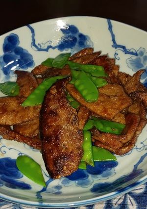 簡単レバー炒め-レシピのメイン写真