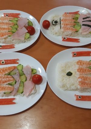 こいのぼり寿司-レシピのメイン写真