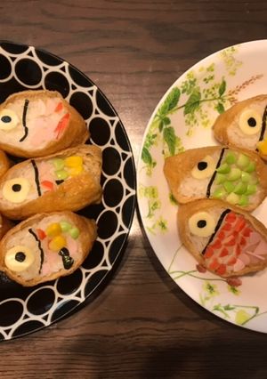 28こどもの日　こいのぼりいなり-レシピのメイン写真
