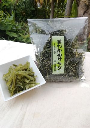 水戻しだけ！茎わかめサラダの戻し方-レシピのメイン写真