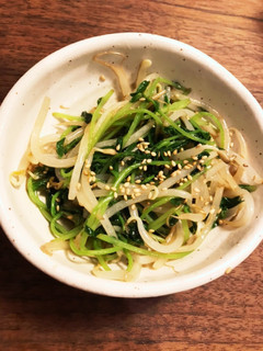 豆苗ともやしのナムル-レシピのメイン写真
