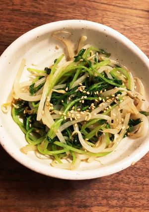 豆苗ともやしのナムル-レシピのメイン写真