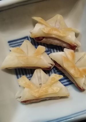 餃子の皮☆こどもの日おやつ-レシピのメイン写真