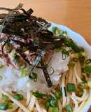 ３⁑ お吸い物の素で作る！簡単和風パスタ