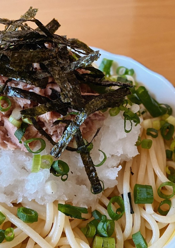 ３⁑ お吸い物の素で作る！簡単和風パスタ-レシピのメイン写真