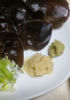 黒きくらげのお刺身-レシピのメイン写真
