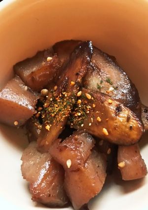 ごぼうとこんにゃくのピリ辛炒め-レシピのメイン写真