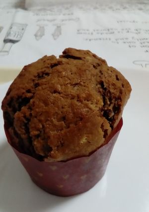 チョコ、レーズンのカップケーキ。-レシピのメイン写真