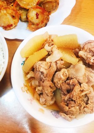 豚肉と大根の煮物-レシピのメイン写真