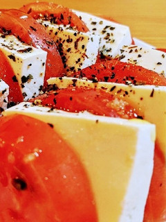 豆腐とトマトのカプレーゼ-レシピのメイン写真