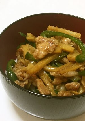 チンジャオロース丼☆ご飯と相性バッチリ☆-レシピのメイン写真