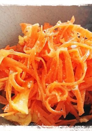 電子レンジ調理☆にんじんしりしり風-レシピのメイン写真