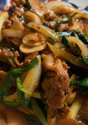 ステーキソースで！一味違う絶品豚キムチ♪-レシピのメイン写真