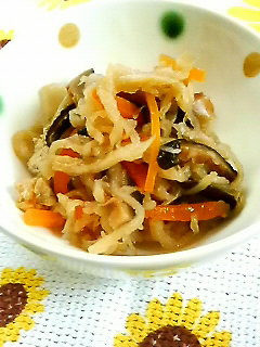 切干大根の煮物-レシピのメイン写真
