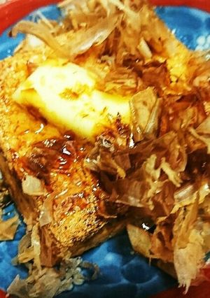 糖質制限的厚揚げのつまみ。時短だよー-レシピのメイン写真