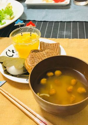 簡単・なめこの味噌汁・優しい味-レシピのメイン写真