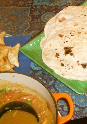 チャパティ：インドの粉ATTA-レシピのメイン写真