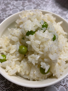 キレイな グリーンピースご飯-レシピのメイン写真