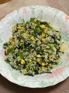 ごま油 de ほうれん草の炒飯-レシピのメイン写真