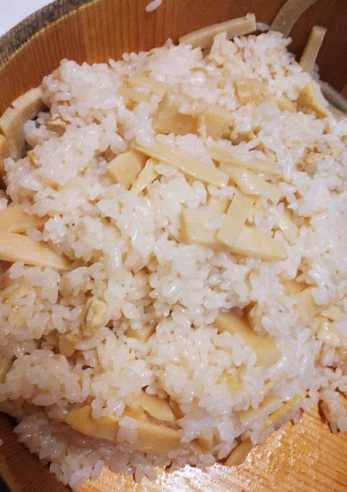 お手軽に～♪筍の炊き込みご飯-レシピのメイン写真