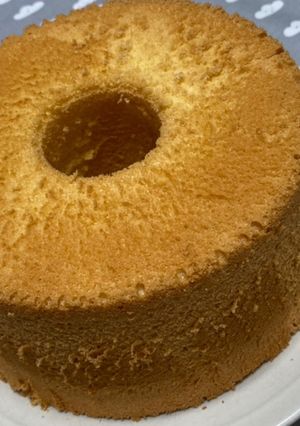 ふわふわ♪プレーンシフォンケーキ☆-レシピのメイン写真